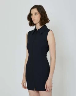 John Richmond Abito Corto Con Cerniera Frontale -John Richmond abito corto con cerniera john richmond 54620383641947