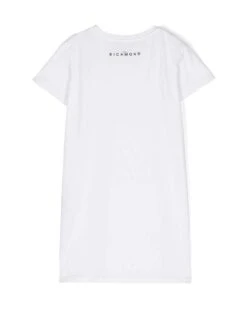 John Richmond -John Richmond abito corto con grafica sul davanti john richmond kids 53632147226971