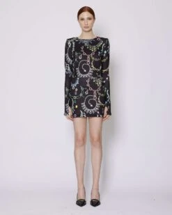 John Richmond Abito Corto Strutturato