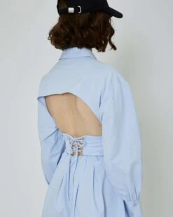 John Richmond Chemisier Corto Cut Out -John Richmond abito corto con schiena scoperta john richmond 54620482797915