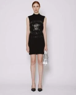 John Richmond Abito Corto Con Schiena Scoperta