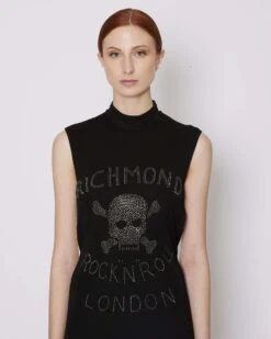 John Richmond Abito Corto Con Schiena Scoperta -John Richmond abito corto rwp24194ve john richmond 53842230706523