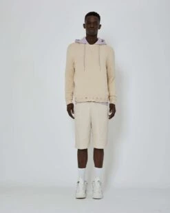 John Richmond Bermuda Con Pattern Check