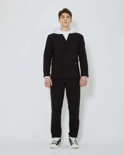 John Richmond Blazer Doppiopetto Con Etichetta Metallica Logata