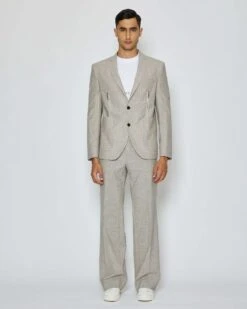 John Richmond Blazer Monopetto Con Tasche Con Zip