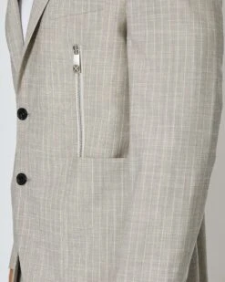 John Richmond Blazer Monopetto Con Tasche Con Zip -John Richmond blazer monopetto con tasche frontali john richmond 53715463864667