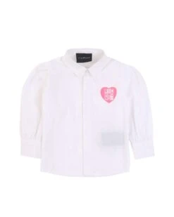 Camicia Con Logo Stampato A Cuore