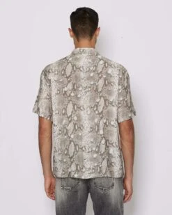 John Richmond Camicia Con Pattern Tone Sur Tone -John Richmond camicia con pattern tone sur tone john richmond 53667015590235