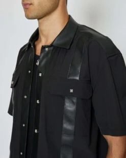 John Richmond Camicia Con Tasche Frontali Con Clip -John Richmond camicia con tasche frontali con clip john richmond 53715946570075