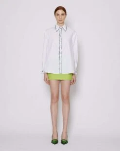 John Richmond Camicia Con Applicazioni Gioiello