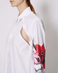 John Richmond Camicia Con Stampa -John Richmond camicia rwp24237ca john richmond 53857904492891