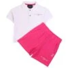Completo Polo E Short Con Logo