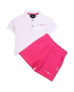 Completo Polo E Short Con Logo
