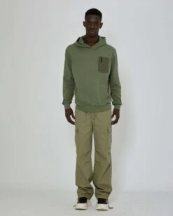 John Richmond Felpa Con Cappuccio E Stampa Sul Retro