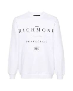 John Richmond Felpa Con Grafica Sul Davanti -John Richmond felpa con grafica sul davanti john richmond 53935858516315
