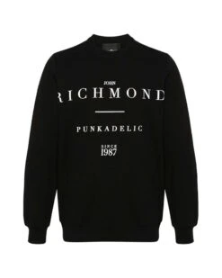 John Richmond Felpa Con Grafica Sul Davanti -John Richmond felpa con grafica sul davanti john richmond 53935858581851