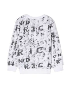 John Richmond -John Richmond felpa con pattern ton sur ton john richmond kids 54728044085595