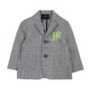 Giacca Monopetto A Quadri