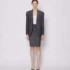 John Richmond Blazer Monopetto Con Applicazioni Metalliche