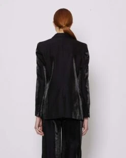 John Richmond Blazer Monopetto Con Catena In Chiusura -John Richmond giacca rwp24289gc john richmond 53873755881819