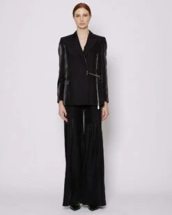 John Richmond Blazer Monopetto Con Catena In Chiusura