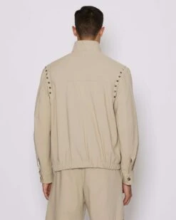 John Richmond Giacca Con Zip E Borchie Decorative -John Richmond giubbino con borchie decorative john richmond 53709168214363