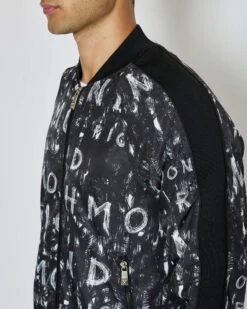 John Richmond Bomber Con Pattern Decorativo Allover -John Richmond giubbino con pattern john richmond 53666649964891