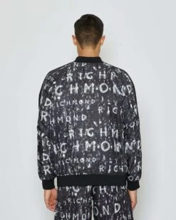 John Richmond Bomber Con Pattern Decorativo Allover -John Richmond giubbino con pattern john richmond 53666650030427