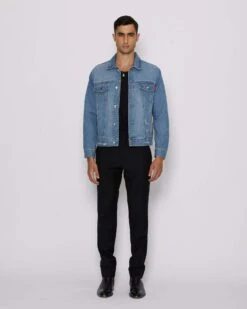 John Richmond Giacca In Denim Con Tasche Frontali