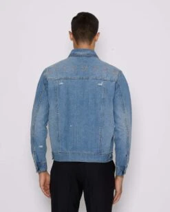 John Richmond Giacca In Denim Con Tasche Frontali -John Richmond giubbino con tasche sul davanti john richmond 53743095873883