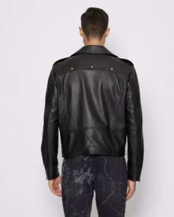 John Richmond Bomber Genderless In 100% Pelle -John Richmond giubbino unisex john richmond 55014736462171