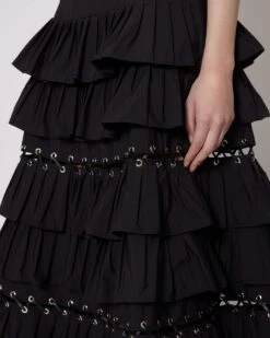 John Richmond Gonna Lunga Con Balze -John Richmond gonna rwp24201go john richmond 53843918618971