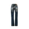 John Richmond Jeans Con Effetto Used Con Logo Sul Retro