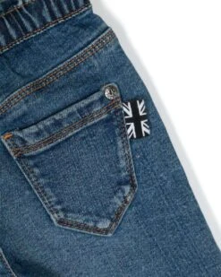 Jeans Con Logo Ricamato Sul Davanti -John Richmond jeans con logo ricamato sul davanti john richmond kids 53550960279899