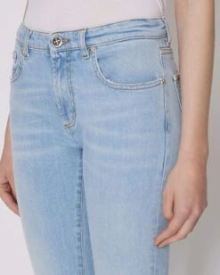 John Richmond Jeans Straight Leg Con Strappi -John Richmond jeans rwp24248je john richmond 53861910544731