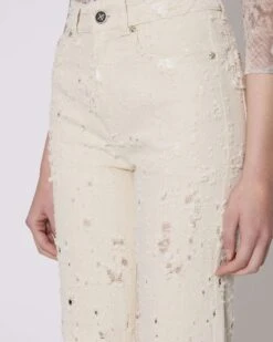 John Richmond Jeans Regular Con Ricami Tone Sur Tone -John Richmond jeans rwp24252je john richmond 53862703169883