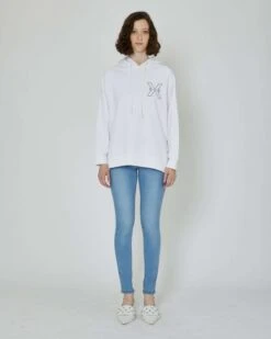 John Richmond Jeans Slim Con Logo Ricamato Sul Retro