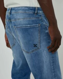 John Richmond Jeans Slim Con Lavaggio Bleaching -John Richmond jeans slim john richmond 53603710435675