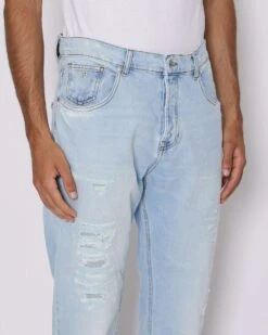 John Richmond Jeans Slim Effetto Used -John Richmond jeans slim john richmond 53725341548891