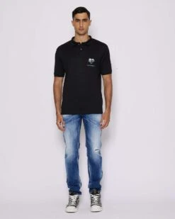 John Richmond Jeans Slim Lavaggio Bleaching