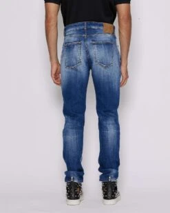 John Richmond Jeans Slim Lavaggio Bleaching -John Richmond jeans slim john richmond 53726760534363