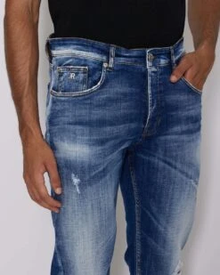 John Richmond Jeans Slim Lavaggio Bleaching -John Richmond jeans slim john richmond 53726760730971