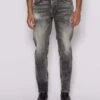 John Richmond Jeans Slim Con Lavaggio A Contrasto