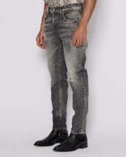 John Richmond Jeans Slim Con Lavaggio A Contrasto -John Richmond jeans slim john richmond 53726983651675
