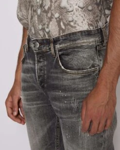 John Richmond Jeans Slim Con Lavaggio A Contrasto -John Richmond jeans slim john richmond 53726983881051