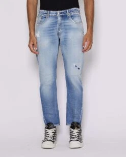 John Richmond Jeans Slim Con Lacerazioni