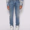 John Richmond Jeans Slim Con Lavaggio Effetto Used