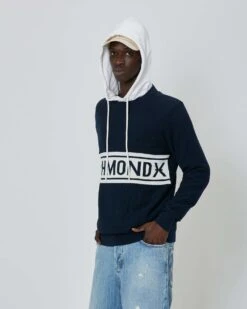 John Richmond Maglia Bicolor Con Logo Impresso Sul Davanti -John Richmond maglia bicolor con logo impresso sul davanti john richmond 54419598213467