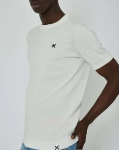 John Richmond Maglia Con Logo A Contrasto Sul Davanti E Banda Bicolor Sul Retro -John Richmond maglia con logo a contrasto sul davanti e banda bicolor sul retro john richmond 53599614370139