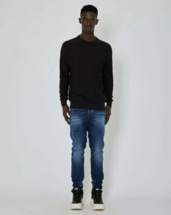 John Richmond Maglia Con Logo Ricamato Tone Sur Tone